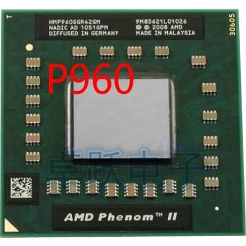 Original AMD Quad core P960 HMP960SGR42GM CPU 1.8G free shipping