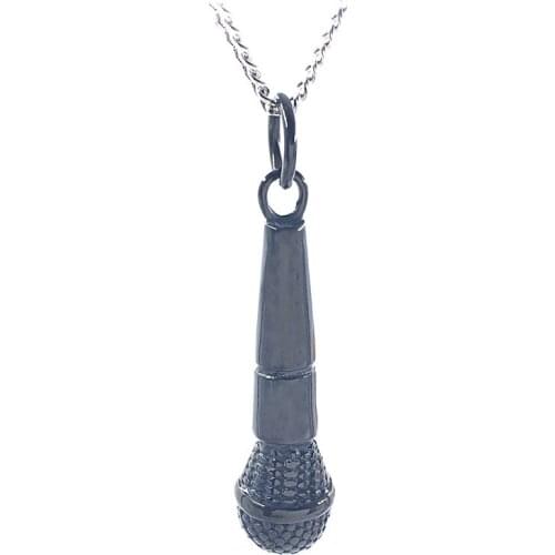 Stainless Steel Necklace for Man Mike Pendant Free Chain GH1216-3