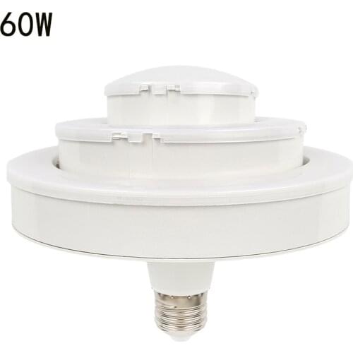E27 Led Bulb 3 Colors Dimmable Lampara 220V UFO Led Bulbs High Power 60W Led Light Bulb For Home Lighting Led Lamps