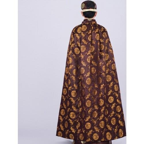 Traditional chinese clothing for men meditation clothing chinese market online Robe & Gown casual long robe male TA230