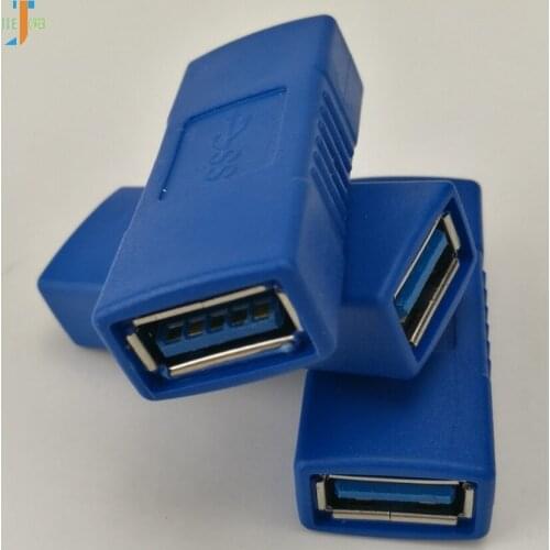 USB 3.0 Type A Female To Female Adapter Coupler Gender Changer Connector for Computer Printer Factory Price 500pcs/lot