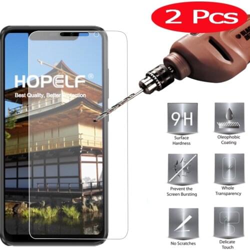 2 Pieces Tempered Glass for Xiaomi Redmi Note 6 Pro Protective Glass on for Redmi 6A Screen Protector Redmi 6A Pro Safety Glass