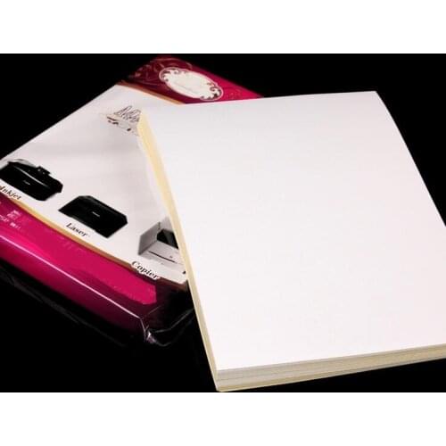 100Sheets/lot A4 White Sticker Paper Label Printing Paper A4adhesive sticker Printing Paper