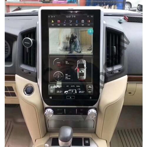 AOONAV 13.6 inch car Radio DVD player for TOYOTA LAND CRUISER 2016-2019 multimedia player 2din Android stereo autoradio