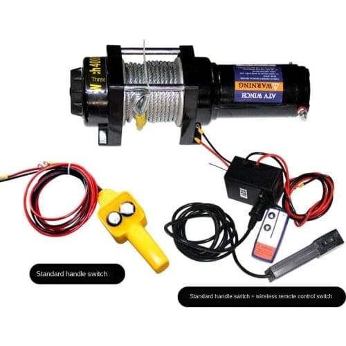 Car electric winch 24v electric winch 2000-12000lb electric car winch