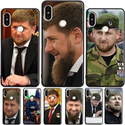 Chechen Leader Ramzan Kadyrov Case For Xiaomi Redmi Note 10 Pro 8T 9S 7 8 9 Pro Phone Cover For Redmi 9 9A 9C 9T K40 8A