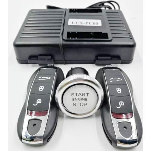 For Porsche 911 Car Add Push Button Start Stop System Remote Start and PKE Keyless GO Entry CAN BUS Plug and Play