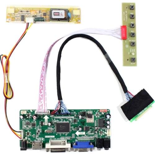 For N201J4-L01 Resolution 1920x1200 HD MI DVI VGA Audio LCD Controller Board work for 20.1inch LCD Panel M.NT68676.2A