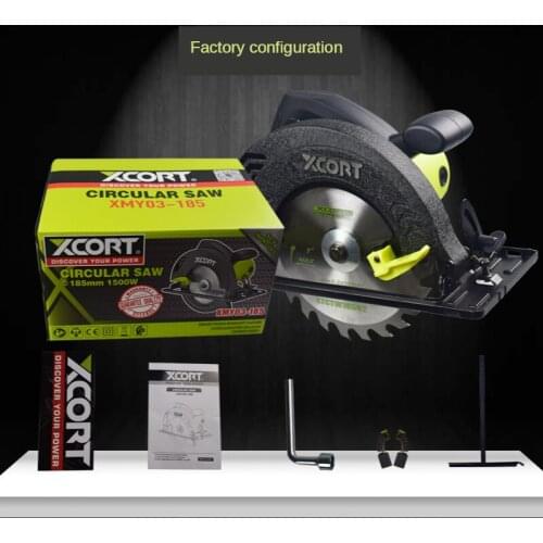 Electric Circular Saw 7 Inch High-Power Woodworking Electric Saw 185mm Multi-Function Electric Circular