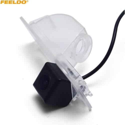 FEELDO Car Rear View Camera For Volkswagen Jetta Santana Skoda Rapid Sedan 2012- 2016 Backup Camera