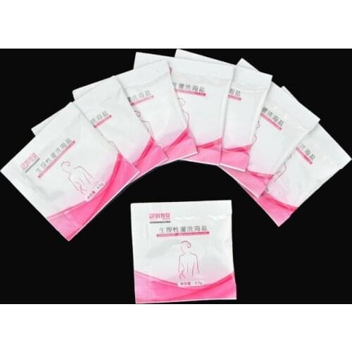 Physiological salt of enema Deep sea no iodine Hypertonic salt 30bags 4.5g/pack free shipping