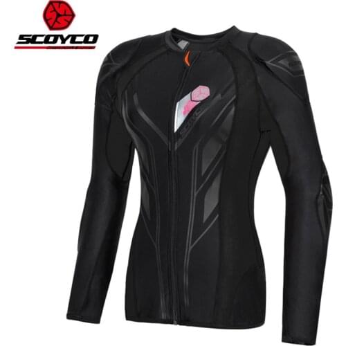SCOYCO Motorcycle Riding Armor suit Summer Women /men Motocross Protection Jacket Racing Body Armor Jaqueta Motociclista