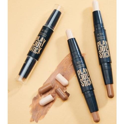 Double Head Concealer Pen Face Make Up Waterproof Contouring Foundation Contour Makeup Concealer Stick Oil Control Cosmetics