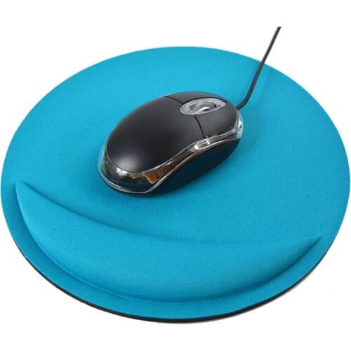 Mouse Pad Mat Desk Pad With Wrist Protect Anti-Slip Gel Wrist Support For PC Macbook Laptop Computer Ergonomic Comfort Wristband
