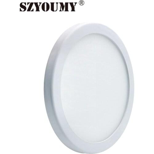 SZYOUMY LED Panel Light Round Ultra Thin Downlight AC220V 6W 8W 15W 20W LED Ceiling Recessed Light For Indoor Bathroom Illuminat