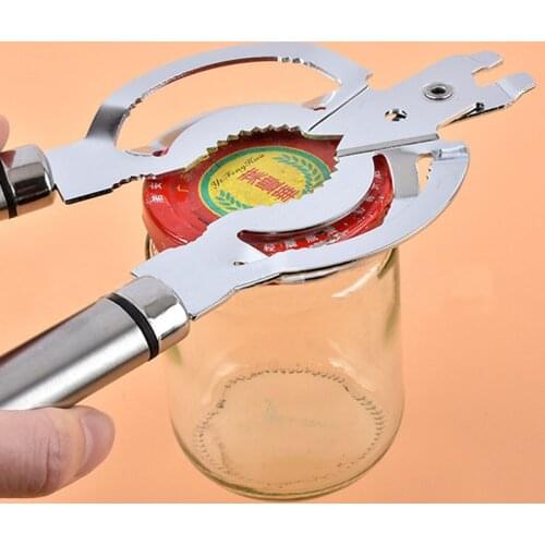 Kitchen Multifunctional Opener Stainless Steel Universal Jar Opener Practical Kitchen Supplies For Household Kitchen Bar