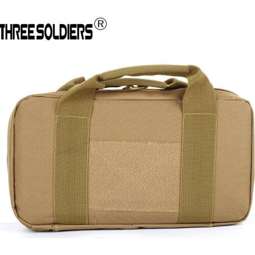 THREE SOLDIERS Multifunctional Tactical Handbag Pistol Package For Outdoor Activities Sports Camping Hiking Climbing Bag