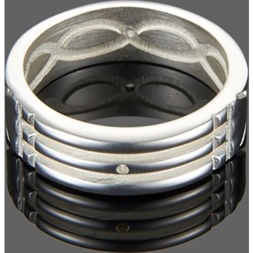Stainless Steel Trendy Mens Rings Atlantis Rings for Women/men Engagement/Wedding Ring Jewelry
