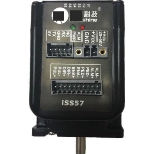 Original NEMA23 Closed-loop Integrated Servo Driver Machine ISS57-10 Or IES2309 1NM With 1000 Encoder & Servo Drive