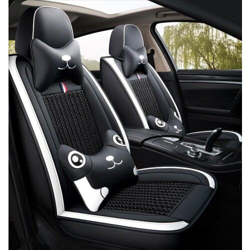 Universal car seat cover for Jeep Renegade 2017 wrangler jk KIA Rio Cerato Sorento Forte K2 K3 K5 car seat cushion Auto Interior