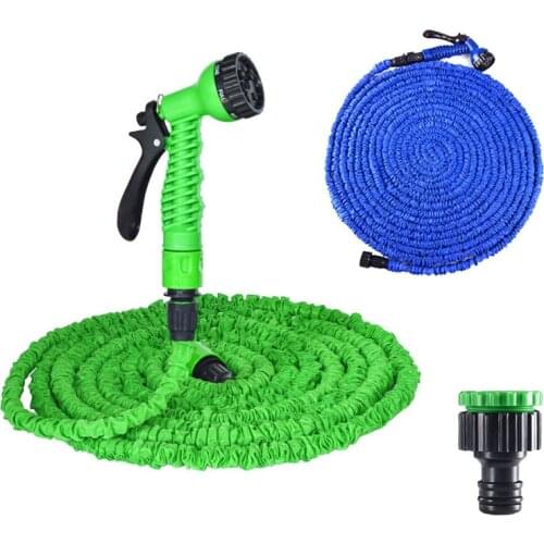 Best Selling Garden Magic Hose 25FT-100FT Expandable Flexible Water Hose Plastic Hoses Pipe With Spray Gun To Watering Dropship