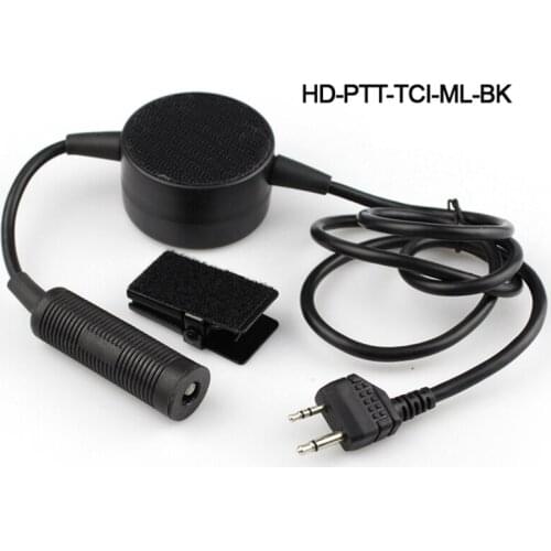 Tactical TCI PTT Headset Paintball CS Hunting Headset Outdoor Live CS Equipment for Phone or Headset