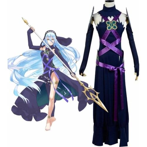 Fire Emblem Fates Azura Dark Dress Cosplay Costume Custom Made