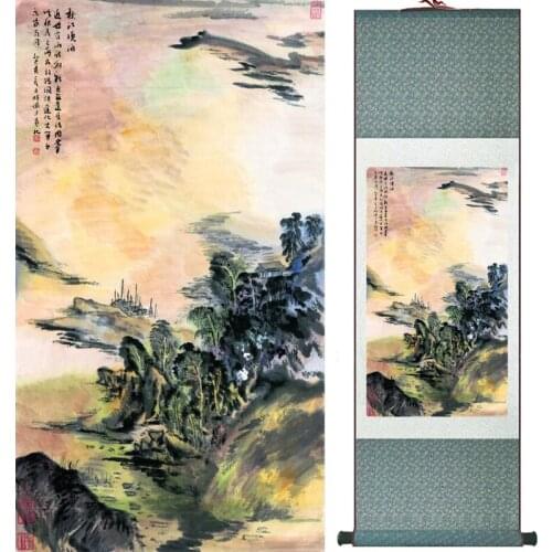 Home Office Decoration Chinese scroll painting birds painting Chinese wash paintingPrinted painting060603