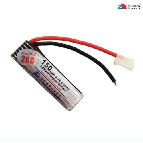 In 501135 150mAh with 3A power lithium battery protection board 3.7V 501035 helicopter model Rechargeable Li-ion Cell