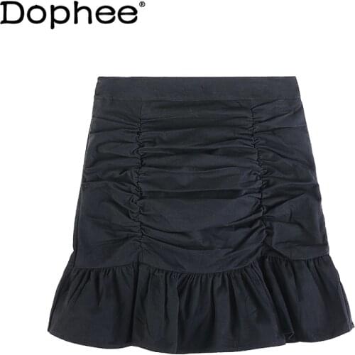 2021 Summer New Fashion Skirt for Women Elegant Sheath Fishtail Skirt High Waist Slimming A- Line Skirt Hot Girl Short Skirt