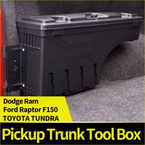 FORD raptor RANGER REAR STORAGE TRUCK BOX TOOLING BOXES FIT FOR Ford F150 Toyota Tantu Dodge Ramstorage box PICKUP