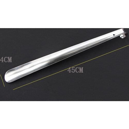 1PCS 16/30/45/52/58cm Lifter Long Shoespooner Stainless Steel Silver Professional Durable HandleShoe Horn