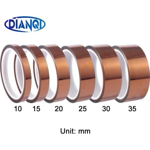 1PC High Temperature Heat BGA Tape Thermal Insulation Polyimide Adhesive Insulating adhesive Tape 3D printing Board protection