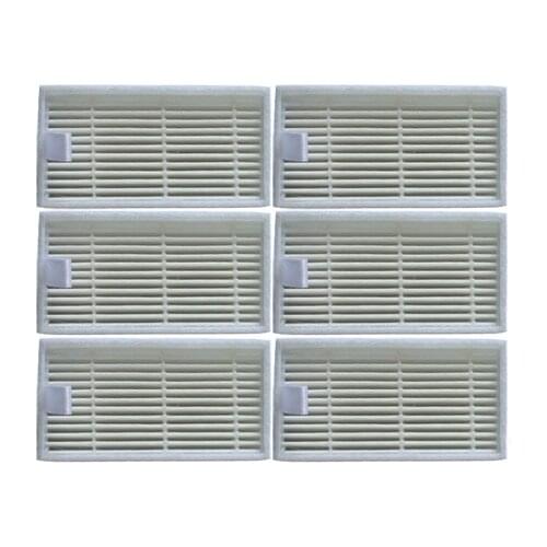 6 pieces Robot HEPA Filter for iPlus S5 robotic Vacuum Cleaner Parts Accessories
