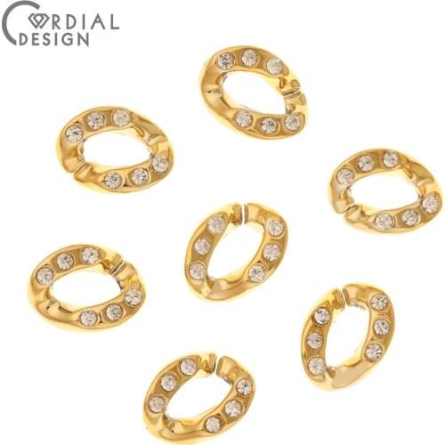 Cordial Design 14*19MM 200Pcs Beads Accessories/CCB Beads/Earring Findings & Component/Hand Made/UV Gold Effect/DIY Beads Making