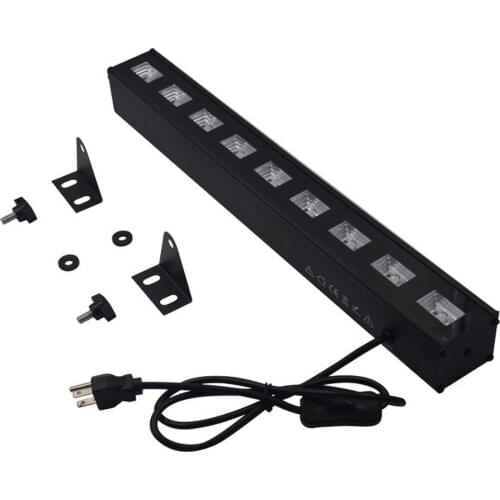 Black Light Bar Stage Light Integrated Bulb UV LED Black Lights Portable Party Club DJ Equipment with Switch