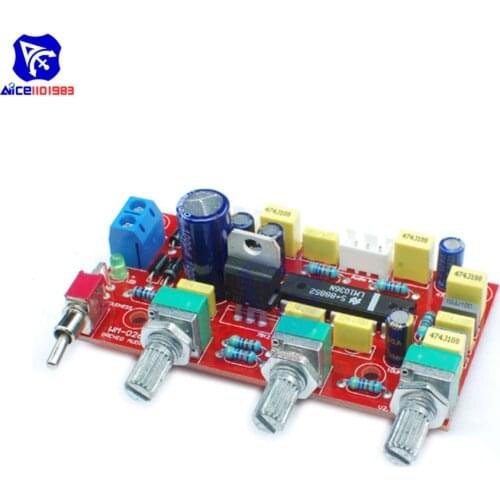 Diymore LM1036 OP-AMP HIFI Fever Amplifier Preamplifier Bass Treble Volume Control Pre-Amplifier Tone Board Module