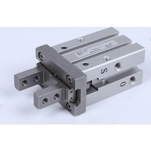 MHZL2 Long Stroke Guide Parallel Type Double Acting air Gripper Pneumatic Cylinder MHZL2 10D 16D 20D 25D 32D 40D Customizable