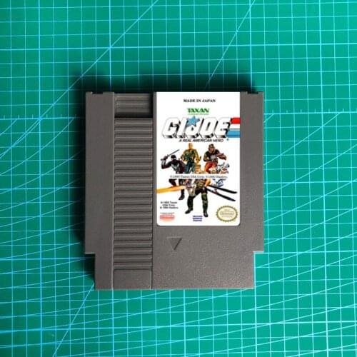 G.I. Joe- A Real American Hero - 72 pins 8bit game cartridge
