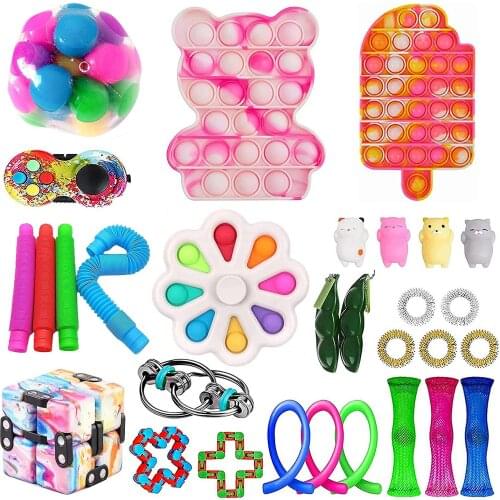 Fidget Toys Pack Decompression Toy Fidget Toy Set Cheap Sensory Hot Sale For Kids Or Adults Fidgets Toys Pack Baratos Free