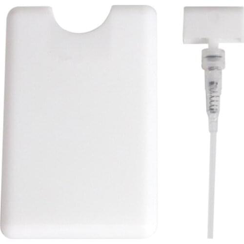 Card Shape Perfume Spray Refillable Empty Bottle Flat Type Fine Mist Atomizer M76F