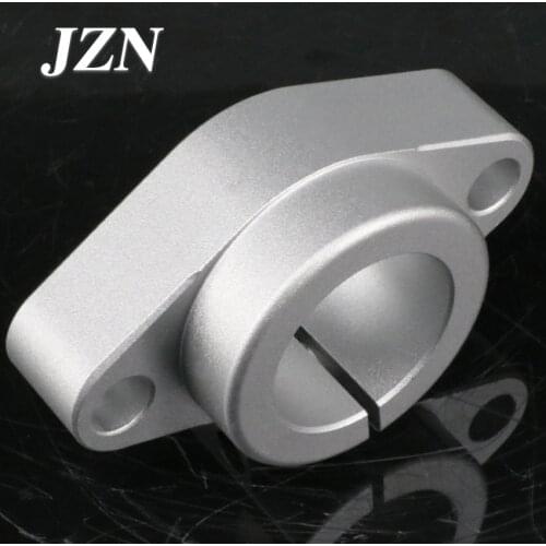 Free shipping 4Pcs Aluminum Rod Rail Shaft Linear Rail Support SHF8 10 12 16 20 25 30 35 40 50 60