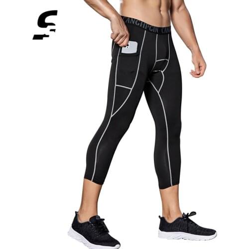 Mens Capri Compression Leggings Fitness Training Sports Running Tights Gym Jogging Workout Leggings Mens 3xl Tights Sportswear