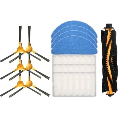 Roller Brush Side brush HEPA MopS Set For Liectroux C30B /Proscenic 800T Filter robot vacuum cleaner parts