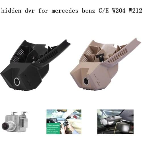 PLUSOBD Shenzhen DVR Manufacturer Hidden WIFI Camera 1080P Motion Detection Special Dashcam For Benz W204 W212 170 Degree WDR