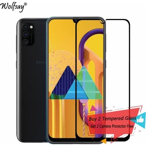Full Cover Tempered Glass For Samsung Galaxy M31 Screen Protector For Samsung M31 Camera Glass For Samsung Galaxy M31 Glass 6.4"
