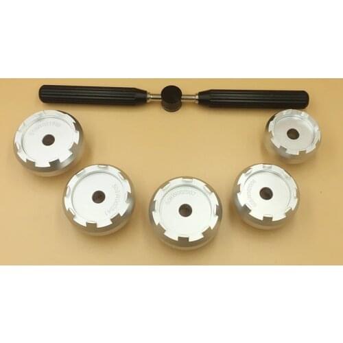 Professional Watch Back Case Opener Remover Dies Tool Kit Works with 5700 Machine for Omega 508 510 Cal.8800 Watch Repair Tools