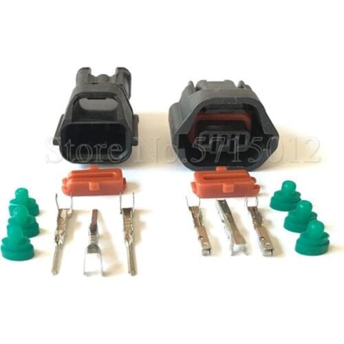 3 Hole 7283-8730-30 7182-8730-30 Wheel Speed Sensor Plug EVO Mivec Camshaft Sensor Connectors Waterproof For Mitsubishi Nissan