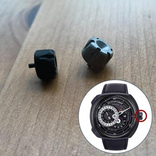 Steel specially shaped waterproof crown for Blancpain SevenFriday-Q series watch parts tools