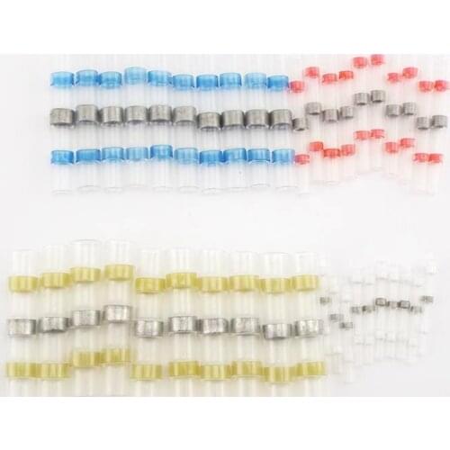 10x Waterproof Electrical cable wire Connector Heat Shrink Insulated Soldering Terminals Tube Butt Sleeve Seal Solder electrico